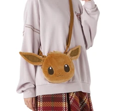 [Japan Limited] Pokemon Center Eevee Face Pochette Eevee Collection Bag NEW