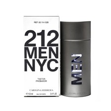 Carolina Herrera 212 Men NYC EDT 3.4 oz / 100 ml Spray AS SHOWN 
