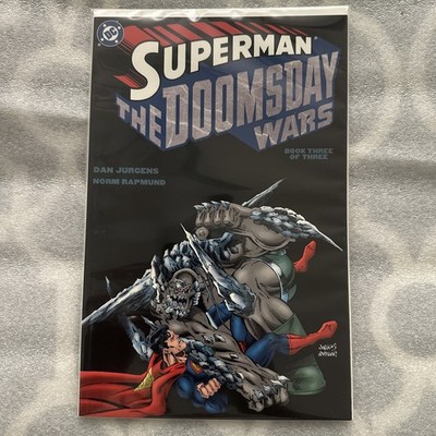 Superman The Doomsday Wars TPB - DC Comics 1999 Collects Issues #1-3 Dan Jurgens