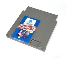ICE HOCKEY (Nintendo Entertainment System, 1998) Game Cart, Cleaned & Tested 