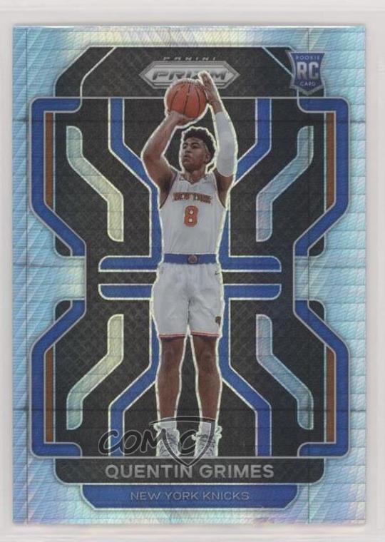 2021-22 Panini Prizm Hyper Prizm Quentin Grimes #285 0x7c