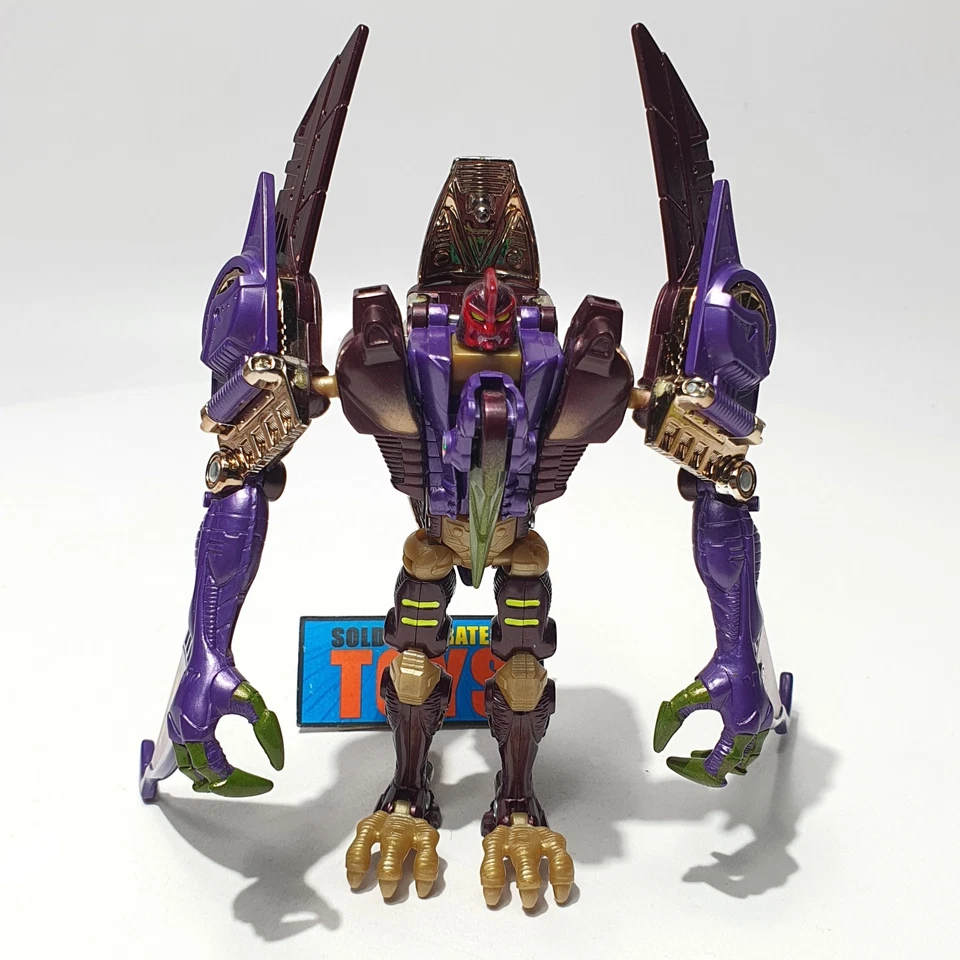 Vtg Transformers Beast Wars Transmetal TERRORSAUR figure COMPLETE 1998 Predacon - Image 3 of 4