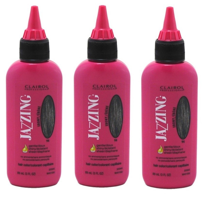 BL Clairol Jazzing #94 Ebony 3oz each *Three Pack*