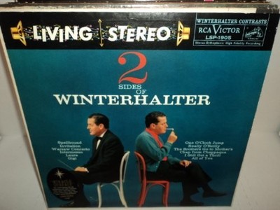 HUGO WINTERHALTER - 2 Sides Of Winterhalter 1959 Living Stereo RCA Record LP