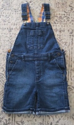  GYMBOREE Denim Overalls Shortalls Mr. Fix it Size 5T EUC