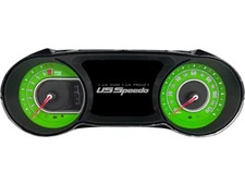 US Speedo Gecko Green Wrangler JL/JT Gauge Face for Clusters 2018-2024