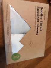 Keababies 2-Pack Soothe Fitted Bassinet Sheets