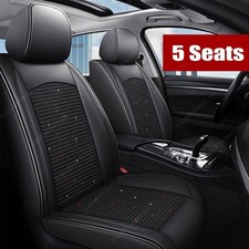 Pu Leather 5-seat Covers Front Rear Covers Fits Nissan Rogue 2010-2023 Pu Leather 5-seat Covers Front Rear Covers Fits Nissan Rogue 2010-2023