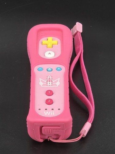 Mando a distancia OFICIAL Pink Princess Peach Nintendo Wii con MotionPlus y cubierta - RVL-036 - Imagen 3 de 12