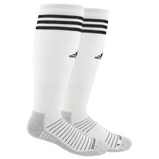36 ADIDAS Copa Zone Traxion OTC White Black Soccer Socks Mens 5-8.5 Medium NWT