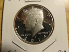 2014 S Enhanced  MS Silver Kennedy Half Dollar From 50th Ann. Set