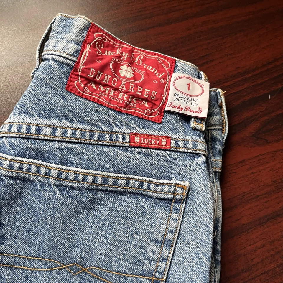 Jeans vintage Lucky Brand peto de América Lucky You talla 29 Foto 2 de 4