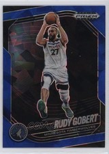 2024-25 Panini Prizm Black Blue Ice Prizm 70/125 Rudy Gobert #30 11ng