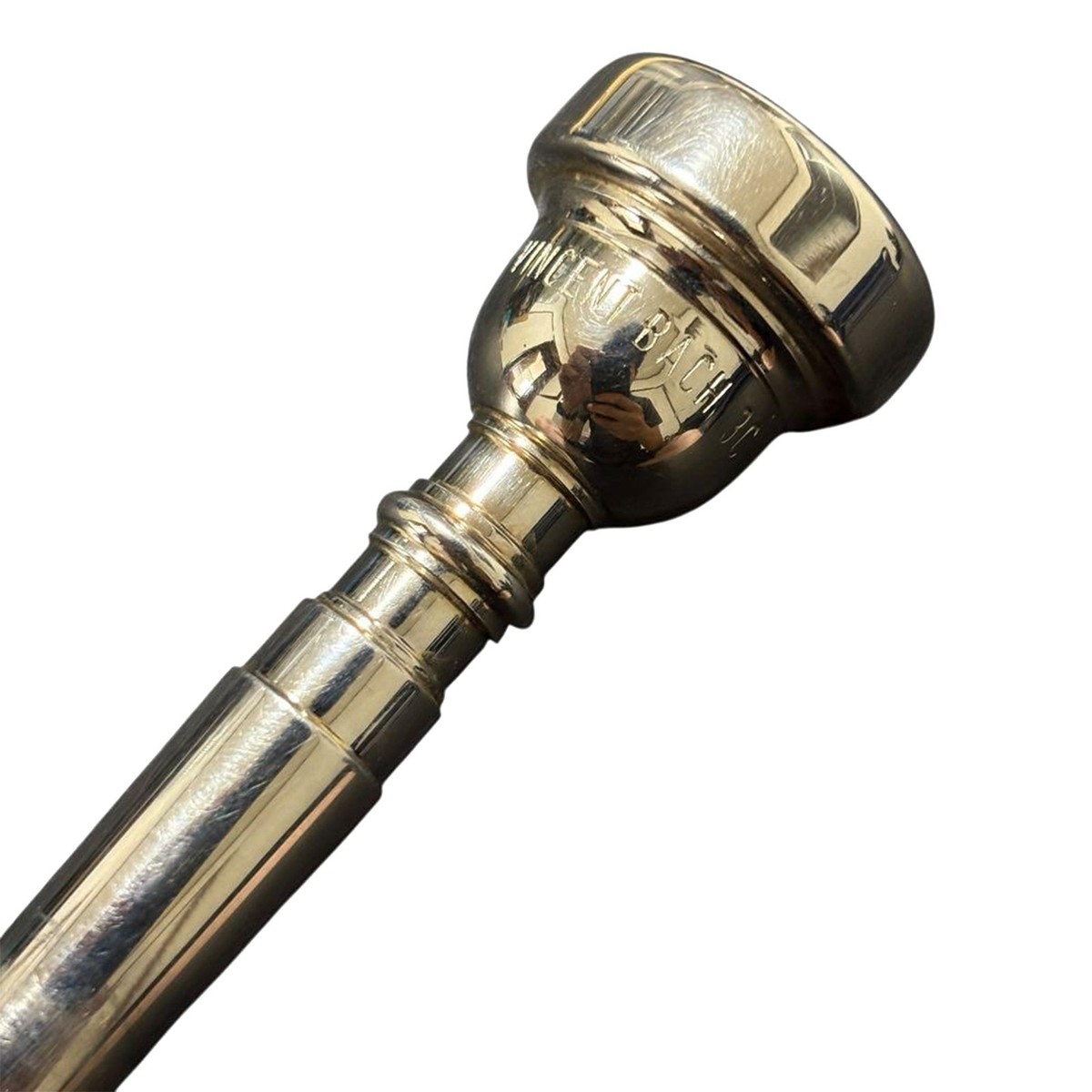 Vincent Bach 3C Trumpet Mouthpiece Silver Plated Musical