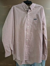 SIZE XL CHAPS Easy Care Men's Long Sleeve Dress Shirt INVPV697