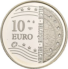 Künker: Belgien, 10 Euro 2004, Erweiterung der Europäischen Union, Silber, PP