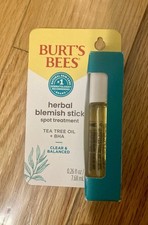 Burt's Bees Herb Blemish Stick Spot Treatment with Tea Tree Oil  BHA 0.26floz