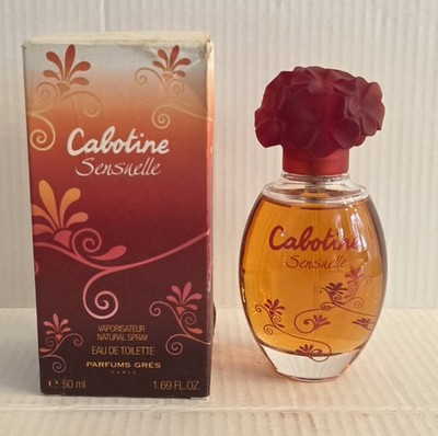 Cabotine Sensuelle Eau de Toilette 1.69 fl oz Spray New In Open Box RARE 