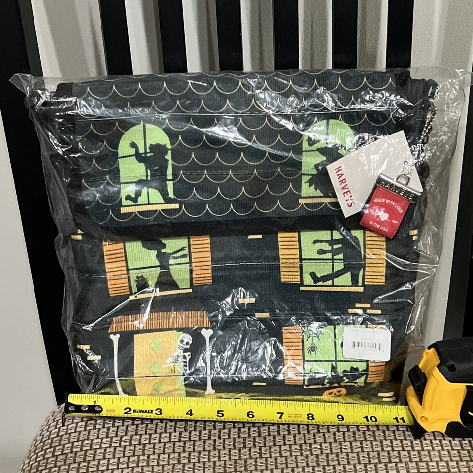Bolso Mensajero Harveys Cinturón Casa Embrujada Modster Mash Streamline Nuevo en Paquete Foto 4 de 4