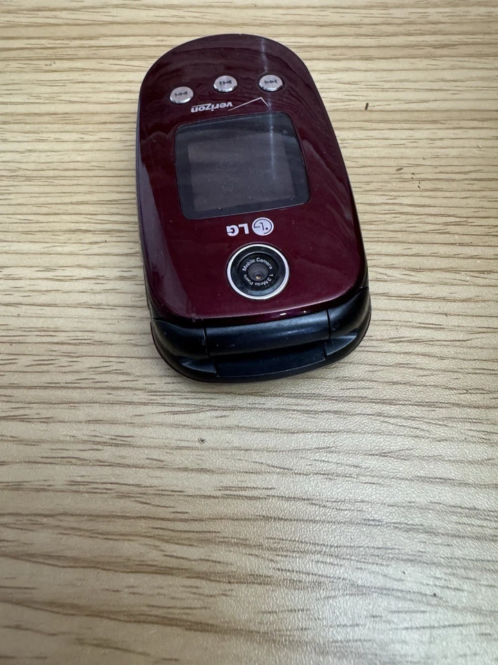 Flip-phone Verizon Wireless LG VX8350R câmera Borgonha - bom, funciona - Imagem 4 de 4