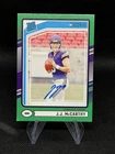 2024 Panini Donruss | JJ McCARTHY | Rated Rookie Autographs - Green | AUTO | RC