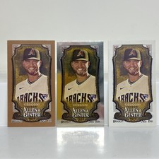 SLADE CECCONI 2024 Topps Allen & Ginter GOLD, CHROME, and Base MINI RC #58 - Lot