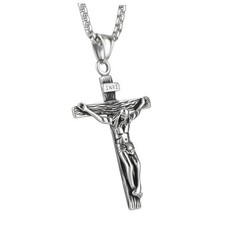 Cross Pendant for Car Rear View Mirror Crucifix Auto Decor Faith Amulet