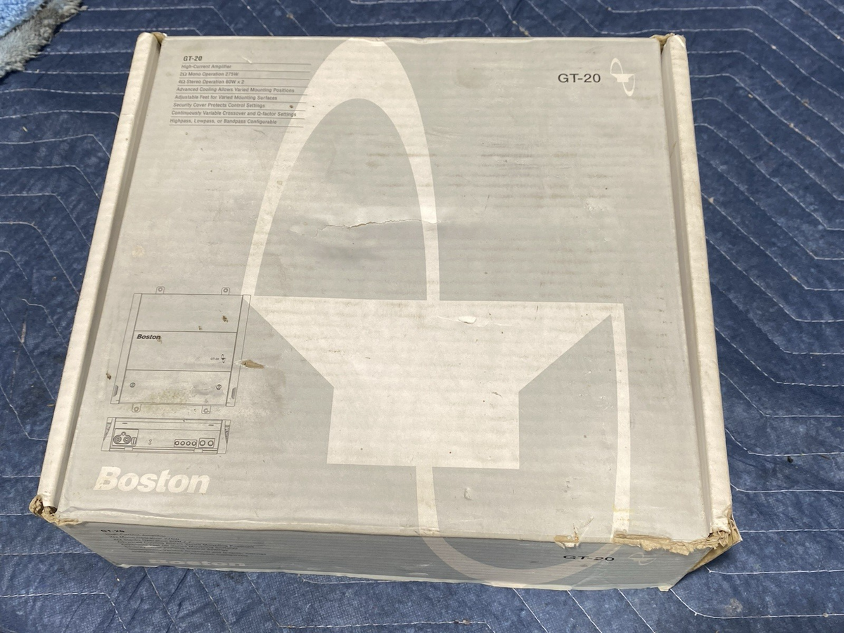 Boston Acoustics GT-20 2-Channel Car Amp for sale online | eBay
