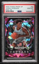 2020 Panini Prizm Draft Picks Crusade Pink Ice James Wiseman PSA 10 GEM MT 00jx