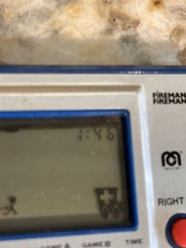 Vintage Nintendo Time Out Game And Watch - WORKS GREAT Handheld Game 1980