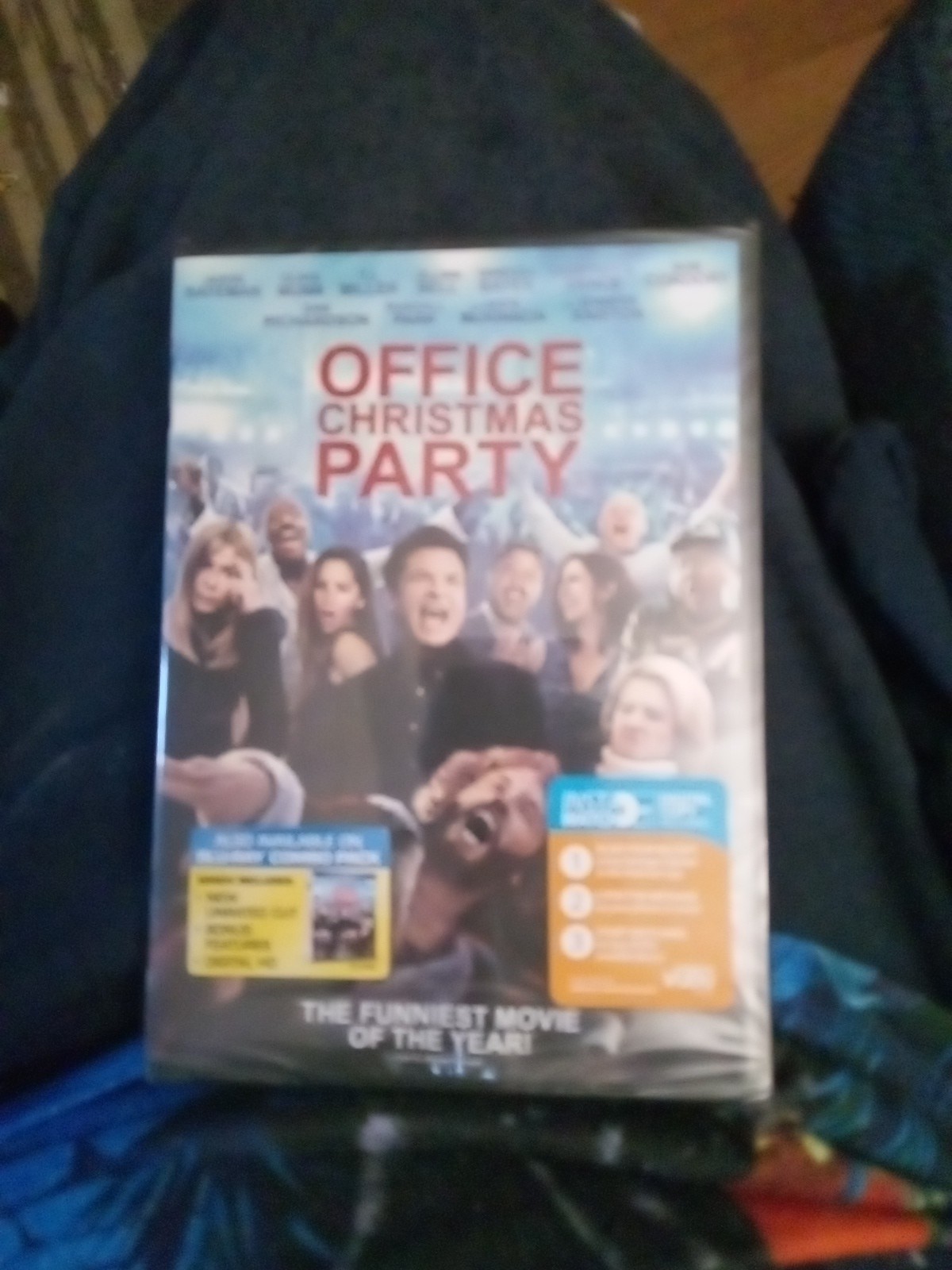 New & Sealed Office Christmas Party DVD 2016 WS Jason Bateman/Jennifer Aniston