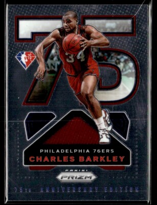 2021-22 Panini Prizm NBA 75th Logo Retail Charles Barkley - Main Image