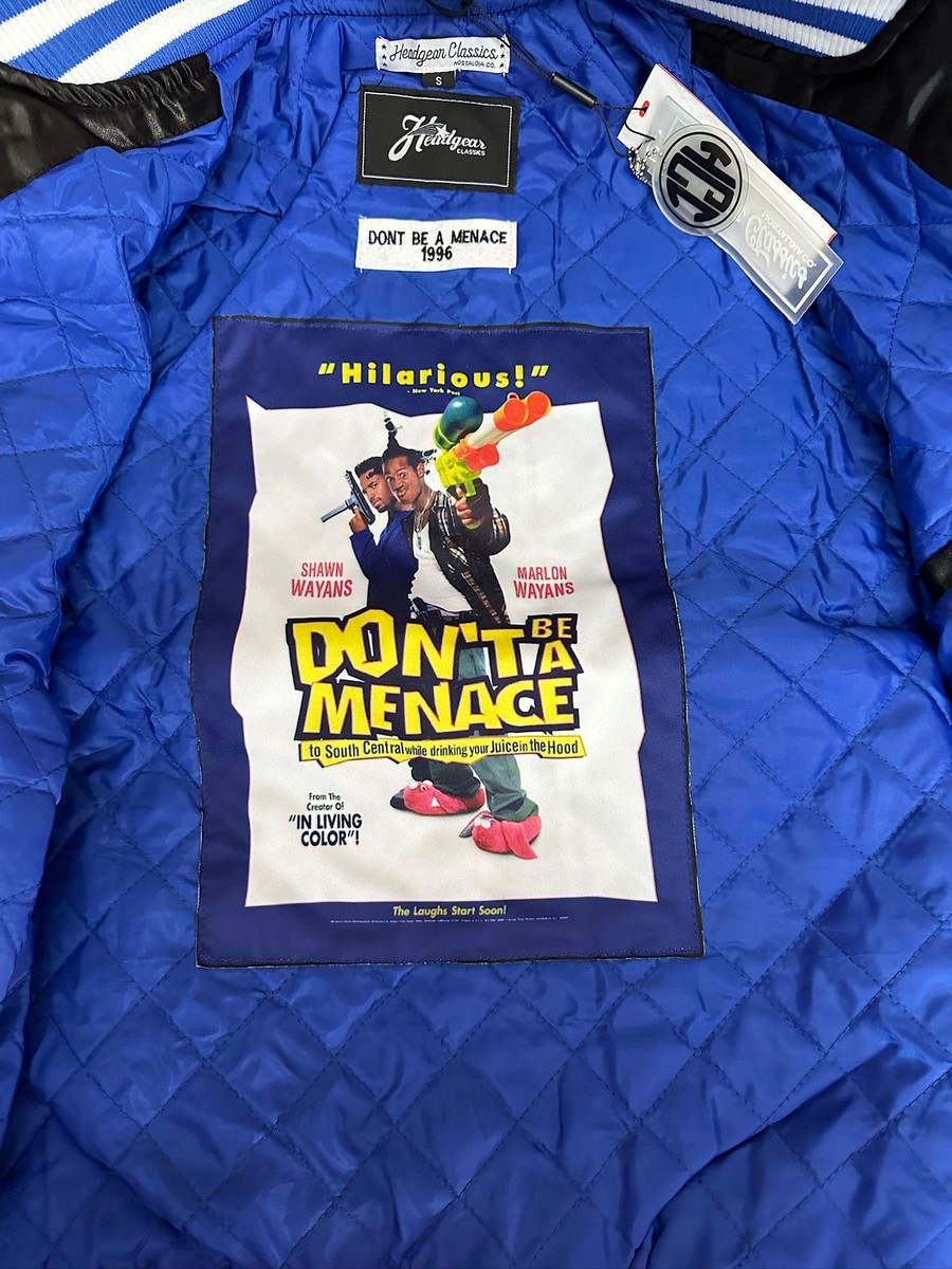 Headgear Classics Men's Don't Be A Menace 1996 Movie Black Satin