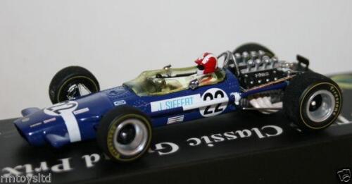 QUARTZO 1/43 SCALE 27803 LOTUS 49B JO SIFERT 1968 BRITISH GRAND PRIX WINNER #22
