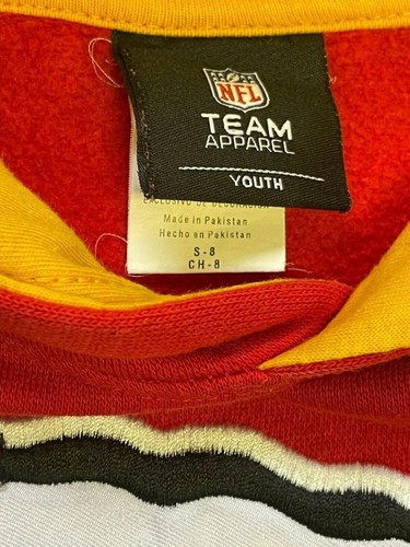 NFL Kansas City Chiefs Pullover Hoodie Youth Small 8 - Picture 4 of 5