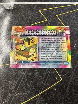 Pokémon TCG Marina in Chaos Pokemon Topps Mewtwo Strikes Back 14
