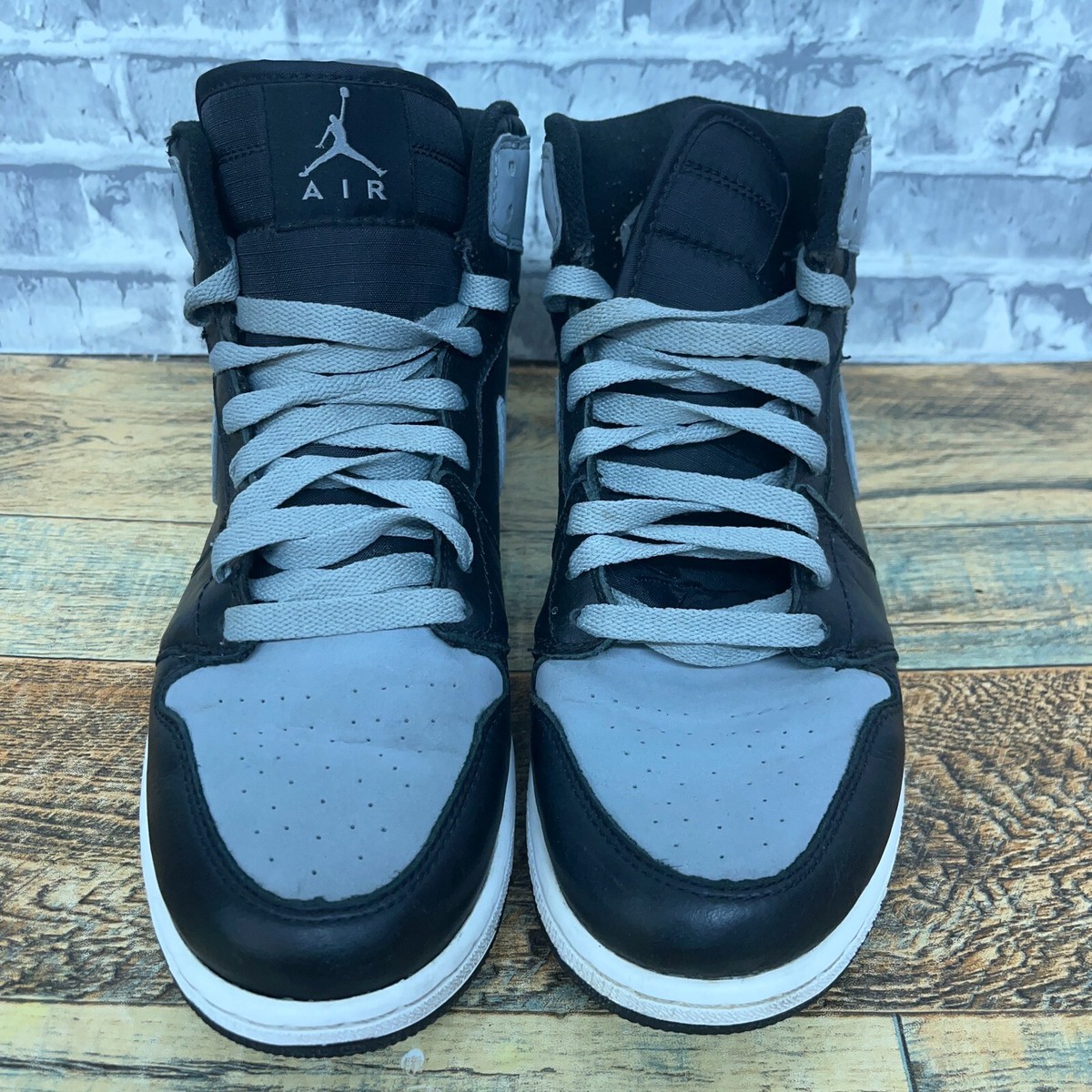 Nike Air Jordan 1 Retro High Shadow Grey Black 2009 332558-001