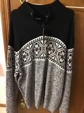 Mens CHAPS Sweater XL NWT