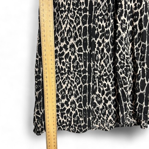 ZIMMERMANN Picnic Dress Womens Size 3 / 14 Leopard Print Lightweight Designer - Picture 9 of 11