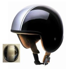 Shopper Jet Helm Mattschwarz Harley Davidson BMW Yamaha Suzuki Kawasaki Größe L