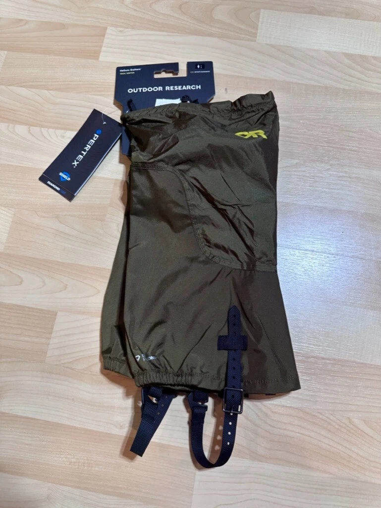 NEW Outdoor Research Helium Gaiters - Women Size L - Color Loden Green - NWT
Opens in a new window o