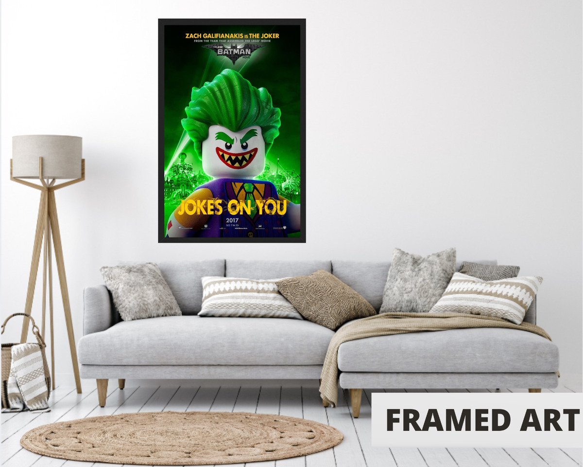 THE LEGO BATMAN MOVIE - 11x17 Framed Movie Poster