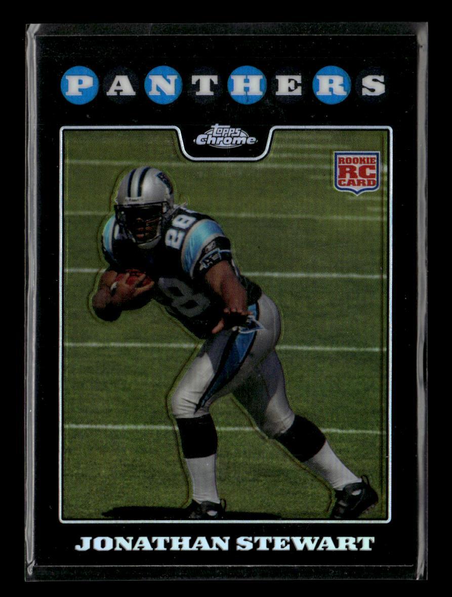 2008 Topps Chrome #TC183 Jonathan Stewart Refractors