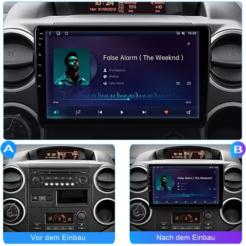64G Für Citroen Berlingo B9 2008-2019 Android 13 Autoradio CarPlay GPS Navi RDS - Bild 2 von 12