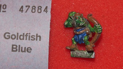 Games Workshop Warhammer Goblin Archer with Bow Goblins Metal Archer Iron Claw