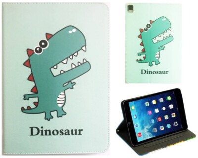 Für iPad Pro 9.7 / iPad 9.7 / iPad Air 1-2 Dinosaurier Anime Kinder Süße Hülle Cover
