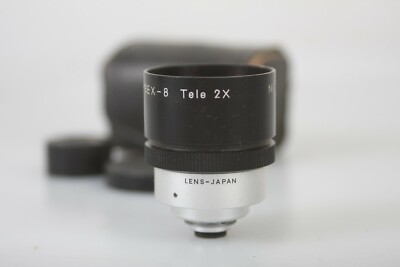 Rare Nikon Nippon Kogaku Nikkorex-8 Tele 2x Lens for Movie Cameras