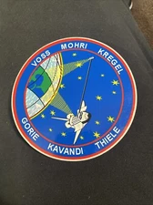 NASA Space Shuttle Mission STS-99 Sticker Decal 4" Endeavour Radar Topography 