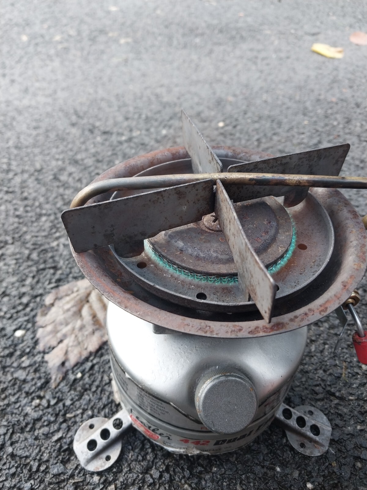 Coleman Dual Fuel Peak 1 Feather 442 Stove Petrol Camping Fishing