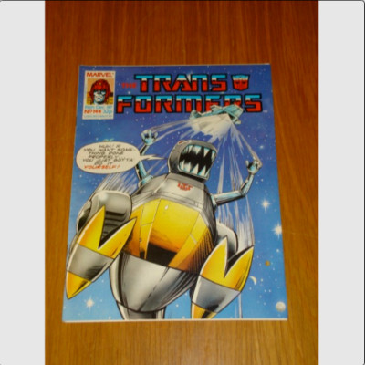 TRANSFORMERS BRITISH WEEKLY #144 MARVEL UK COMIC 19TH DECEMBER 1987